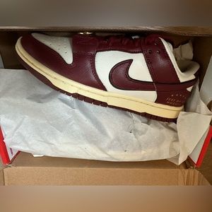 Nike Maroon Dunk Lows